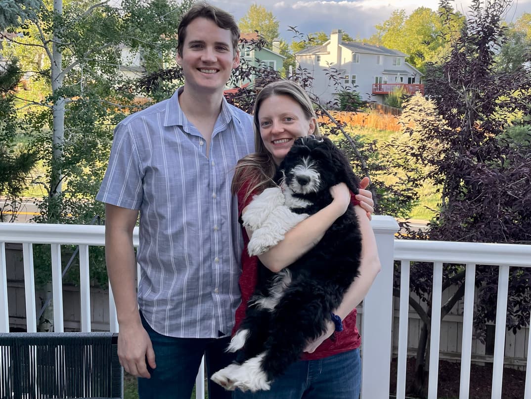Jeff and Lindsay, Louisville, CO, 2022